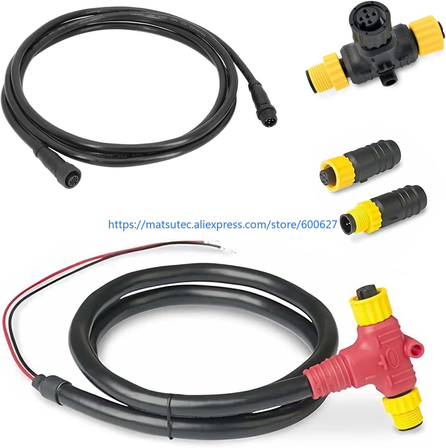 Fish Finder Cable - ชุดเริ่มต้น NMEA 2000 สำหรับเครือข่าย N2K สำหรับอุปกรณ์