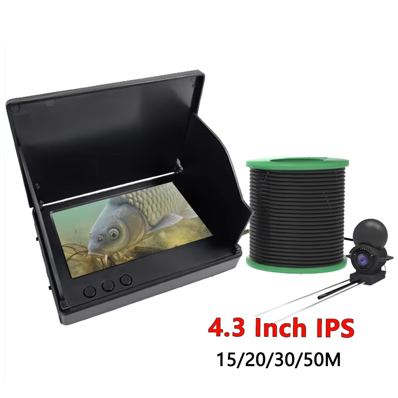 Fishing Depth Finder - เครื่องหาปลาแบบพกพา Dodosee ความละเอียด 1080P หน้าจอ LCD