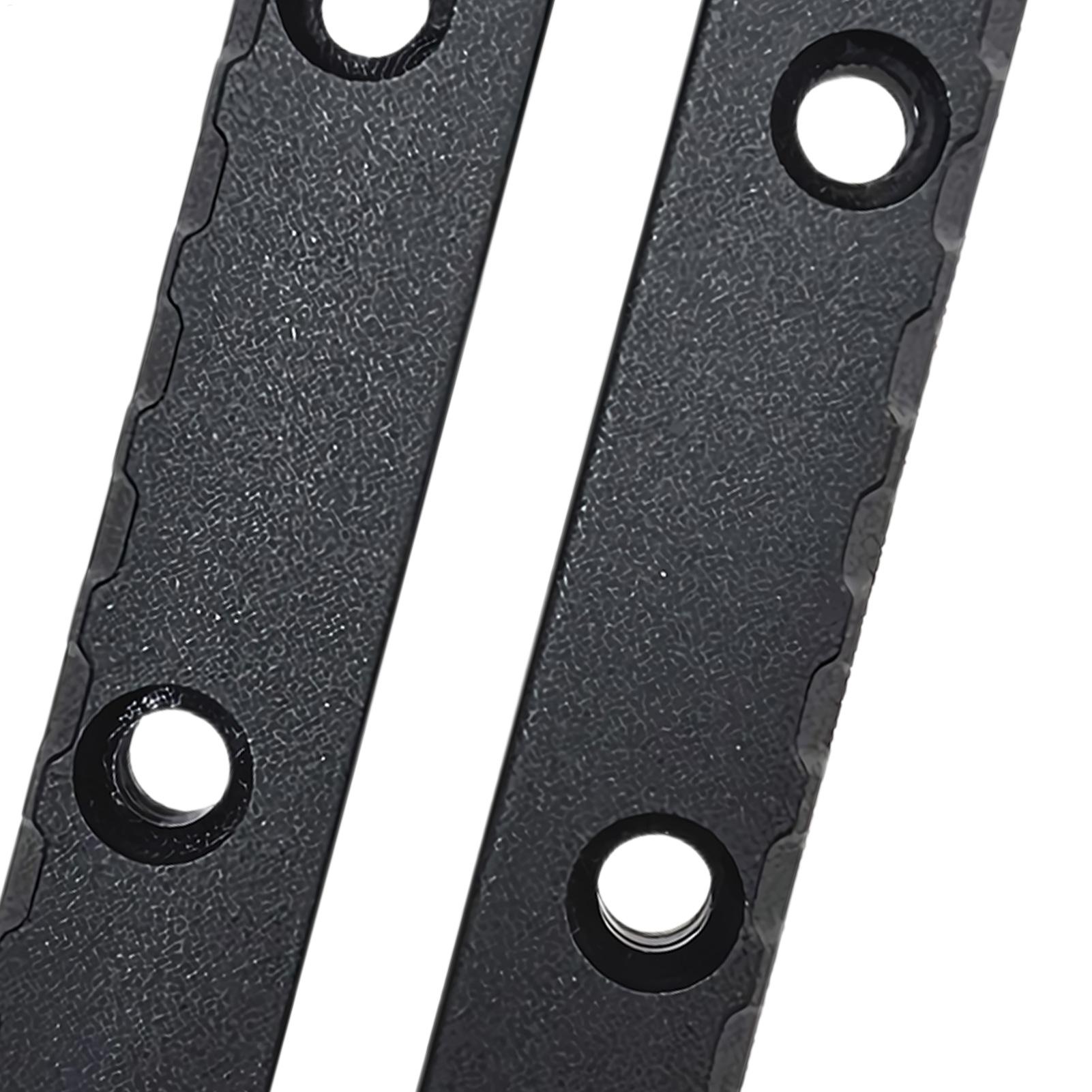 Fish Finder Mount - รางยึดอุปกรณ์เรือคายัคพร้อมสกรู 4 ชิ้น รางยึดอุปกรณ์เรือคายัคอเนกประสงค์แบบโปรไฟล์ต่ำ สำหรับที่วางแก้วเครื่องหาปลา