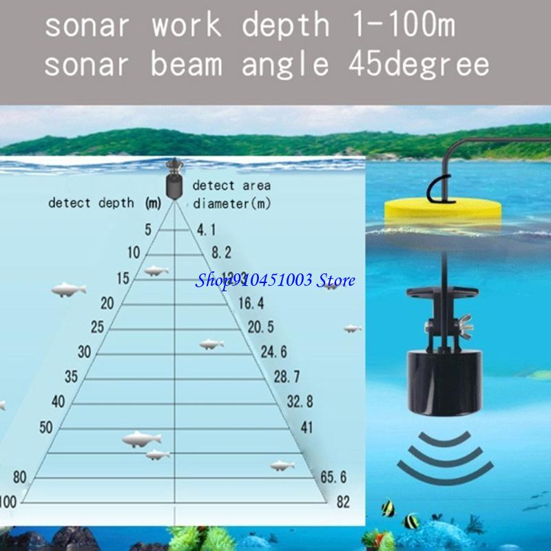 Fishing Depth Finder - 77HC Sonar Fish Finders Finders มือถือ