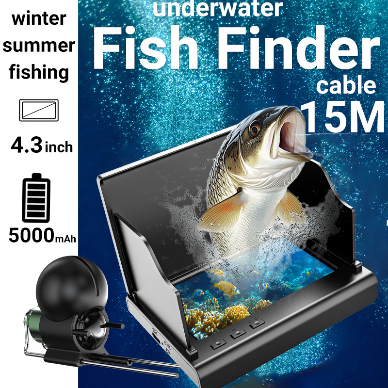 Fishing Camera - กล้องตกปลาใต้น้ำขนาด 4.3 นิ้ว ความละเอียด 1080P HD