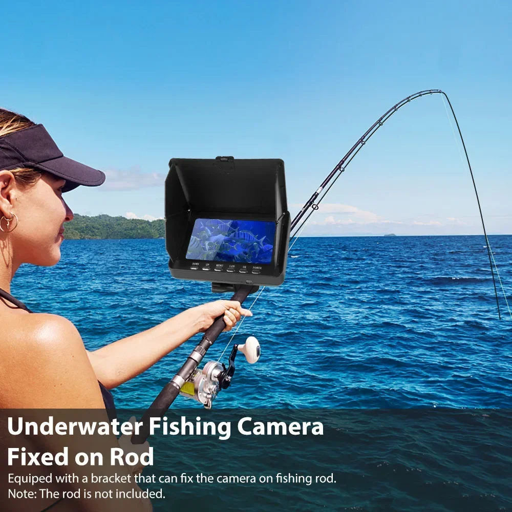 Fish Finder 5.0 นิ้วจอแสดงผล L - Fishing Camera บทวิจารณ์และราคา