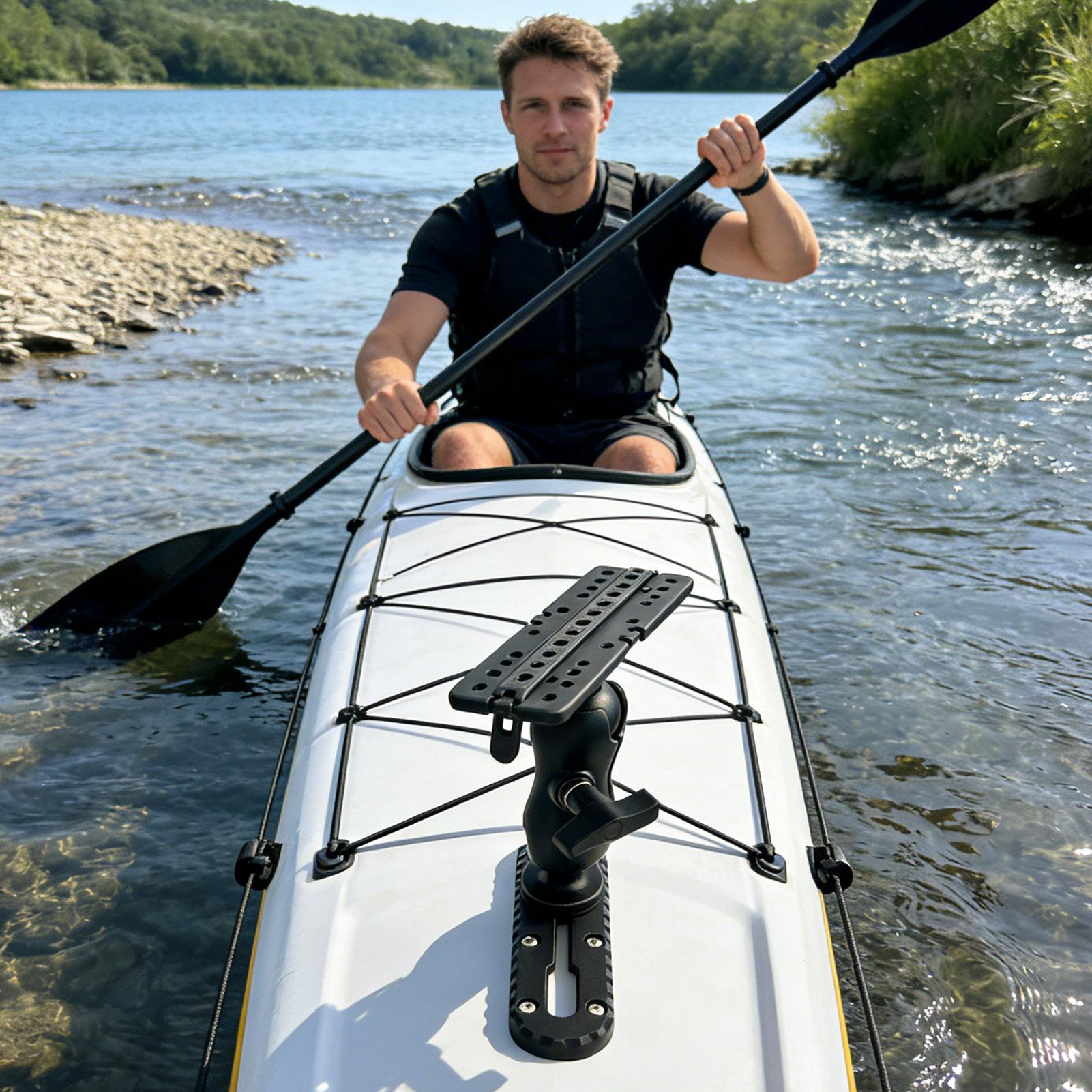 แท่นยึดคายัคพร้อมสกรู 4 ชิ้น ท - Fish Finder Mount บทวิจารณ์และราคา