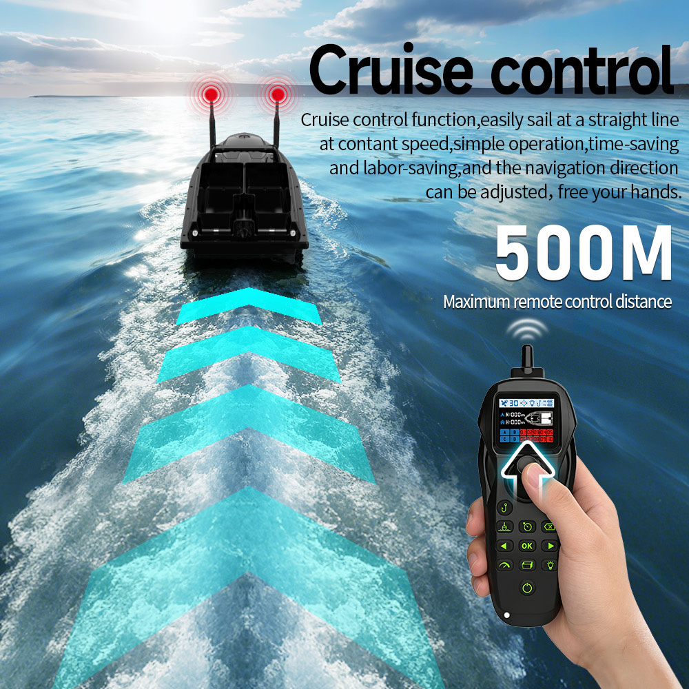 เรือตกปลาบังคับวิทยุ 53 ซม. 20 - Fishing Gps บทวิจารณ์และราคา