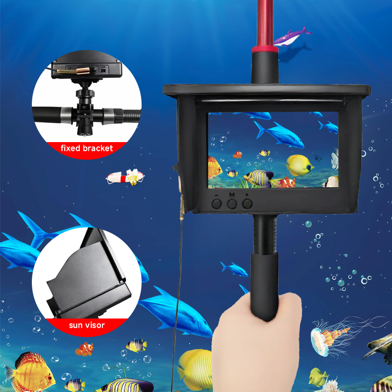 โดโดซี 220 °   กล้องตกปลาใต้น้ - Fishing Depth Finder บทวิจารณ์และราคา