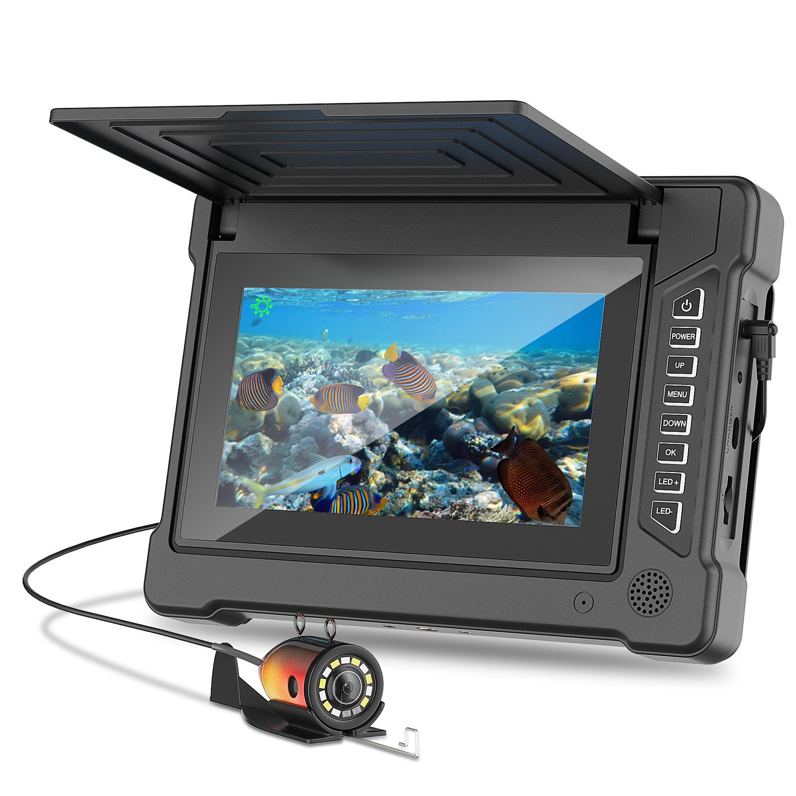 กล้องตกปลาใต้น้ำขนาด 7 นิ้ว 15 - Fish Finder Cable บทวิจารณ์และราคา