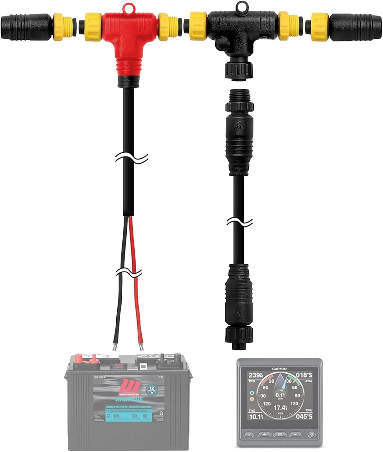 ชุดเริ่มต้น NMEA 2000 สำหรับเค - Fish Finder Cable บทวิจารณ์และราคา