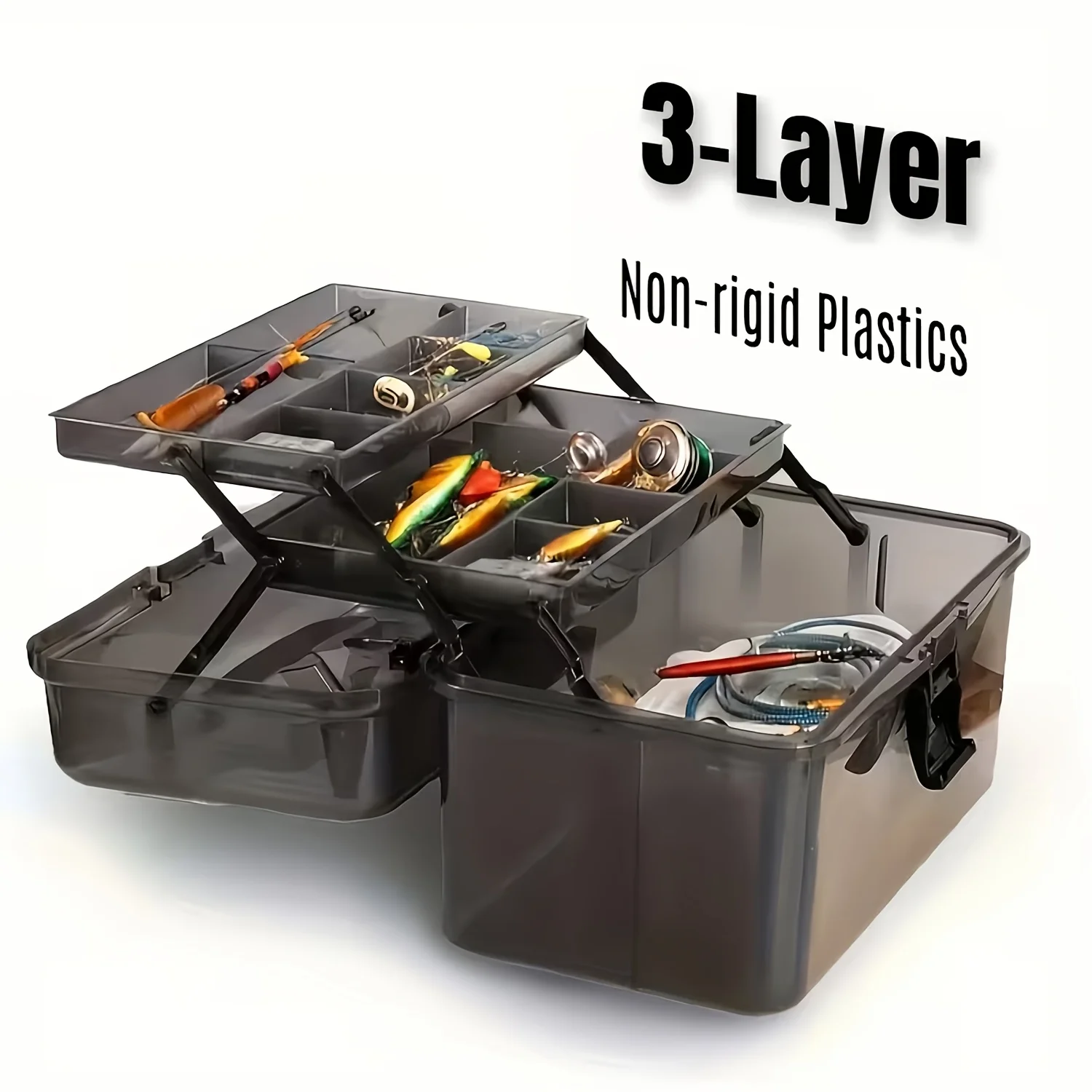 กล่องอุปกรณ์ตกปลา PE ทนทาน |   - Fish Finder Case บทวิจารณ์และราคา