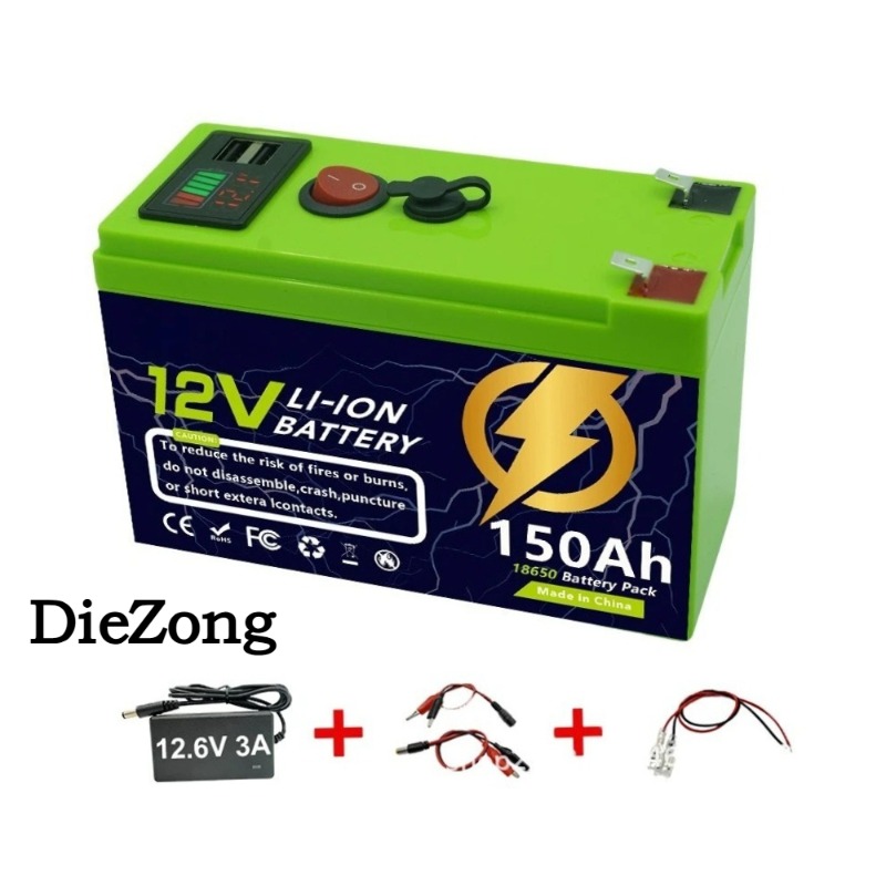 แบตเตอรี่ 12.6V 60~150Ah รุ่นใ - Fish Finder Charger บทวิจารณ์และราคา