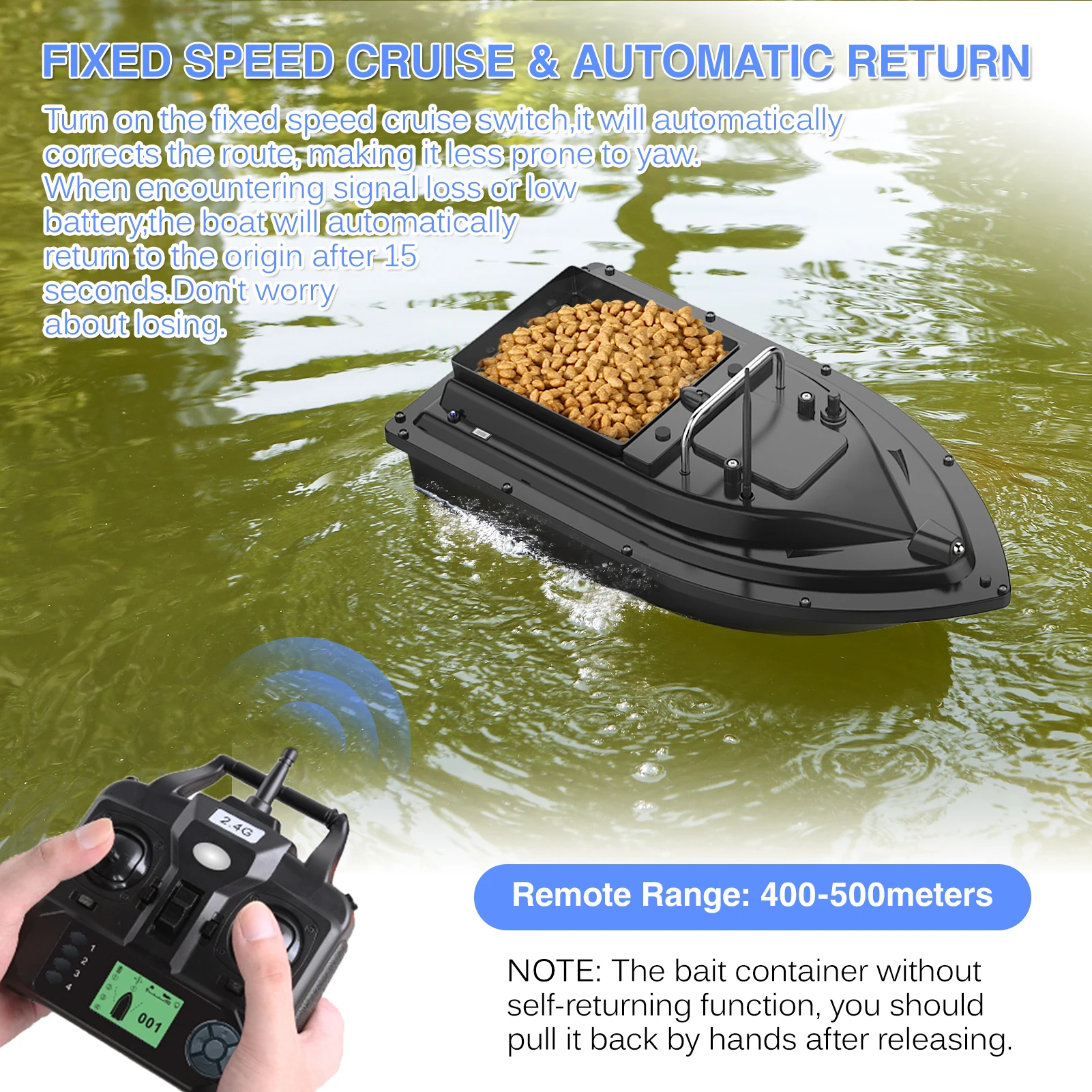 เรือตกปลา D16E GPS 12000mAh พร - Fishing Gps บทวิจารณ์และราคา