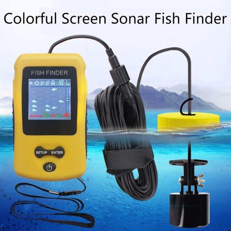 77HC Sonar Fish Finders Finder - Fishing Depth Finder บทวิจารณ์และราคา