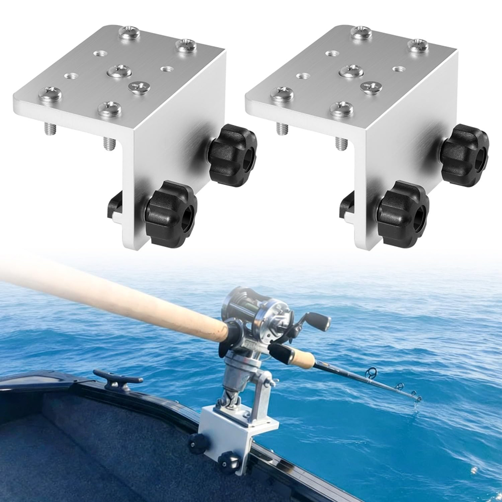 แพ็คคู่ 90 °   ขายึดรางติดตั้ง - Fish Finder Mount บทวิจารณ์และราคา