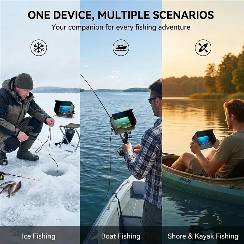 A64T-กล้องค้นหาปลาใต้น้ำ: 220  - Fish Finder Portable บทวิจารณ์และราคา